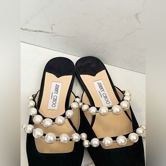 JIMMY CHOO Amaya Flats - Picture 3 of 10